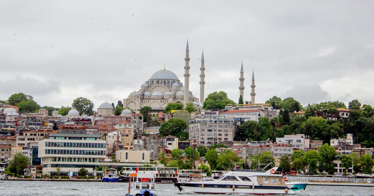 The Süleymaniye Mosque on the Istanbul skyline